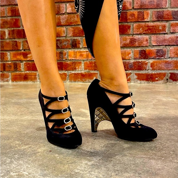 Chanel ankle strap booties - Picture 1 of 1